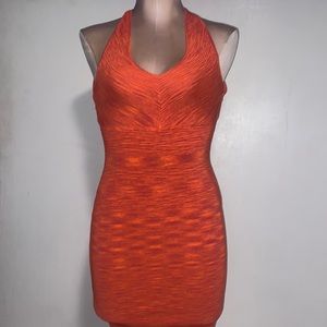 Guess Mirage Cross Back Mini Dress